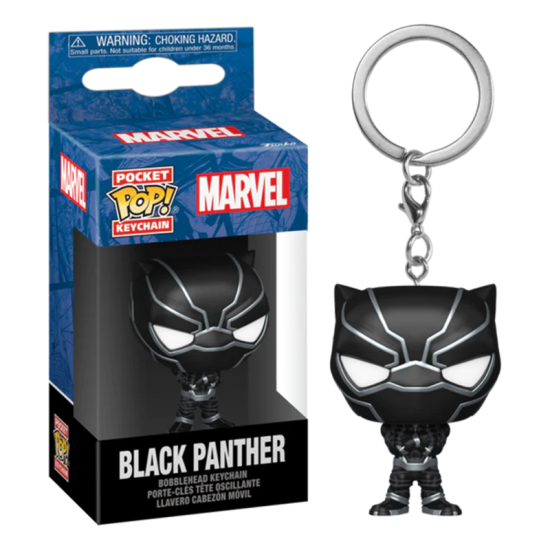 Funko Pocket Pop! Keychain Super Heroes: Marvel - Black Panther New Classics (1418)